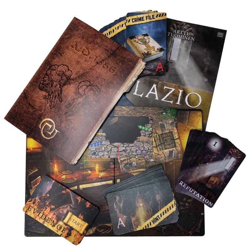 AS Games Επιτραπέζιο Παιχνίδι Crime Scene Lazio 1356