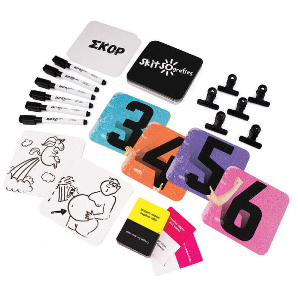 AS Games Επιτραπέζιο Παιχνίδι Skitsografies - Ακατάλληλο