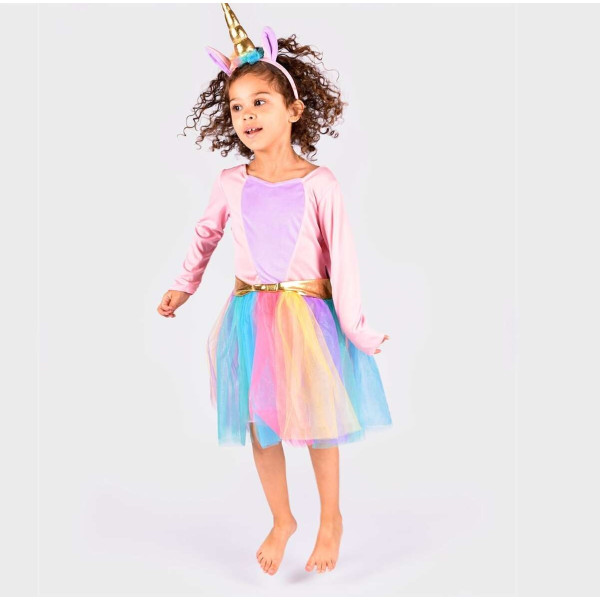 Den Goda Fen Στολή Μονόκερος 6-8 Eτών