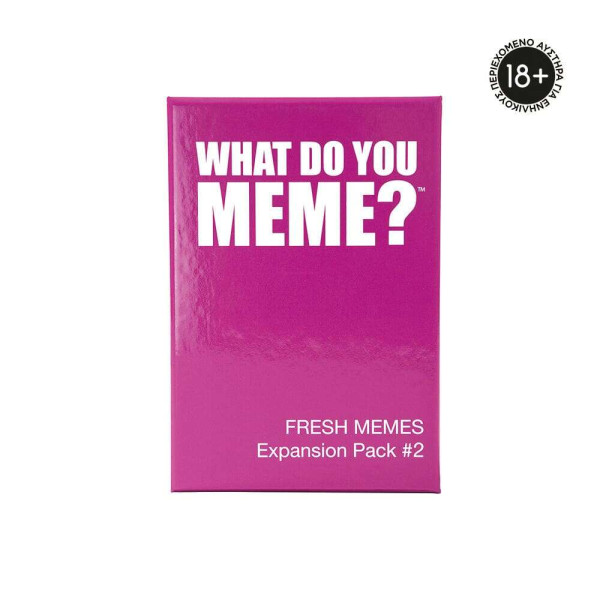 AS Games Επέκταση Επιτραπέζιου Παιχνιδιού What Do You Meme? Fresh Memes Expansion Pack #2