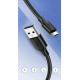 UGreen US289/60136 Καλώδιο Φόρτισης / Δεδομένων USB σε Micro-USB 2A 1m (Μαύρο)