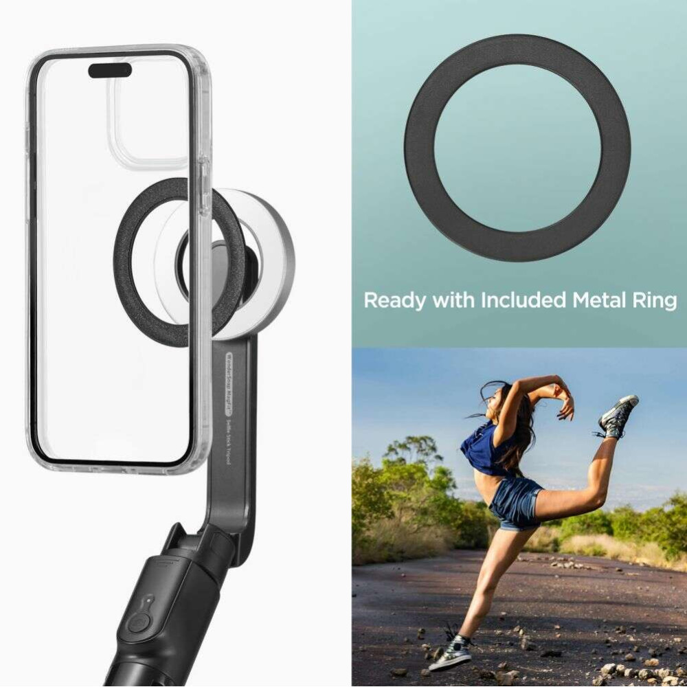 Spigen S580W Magsafe Selfie Stick Long Tripod Bluetooth για smartphone (Μαύρο)