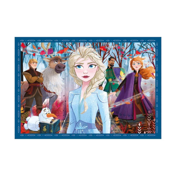 Clementoni Παιδικό Παζλ 4 in 1 Supercolor Disney Frozen II