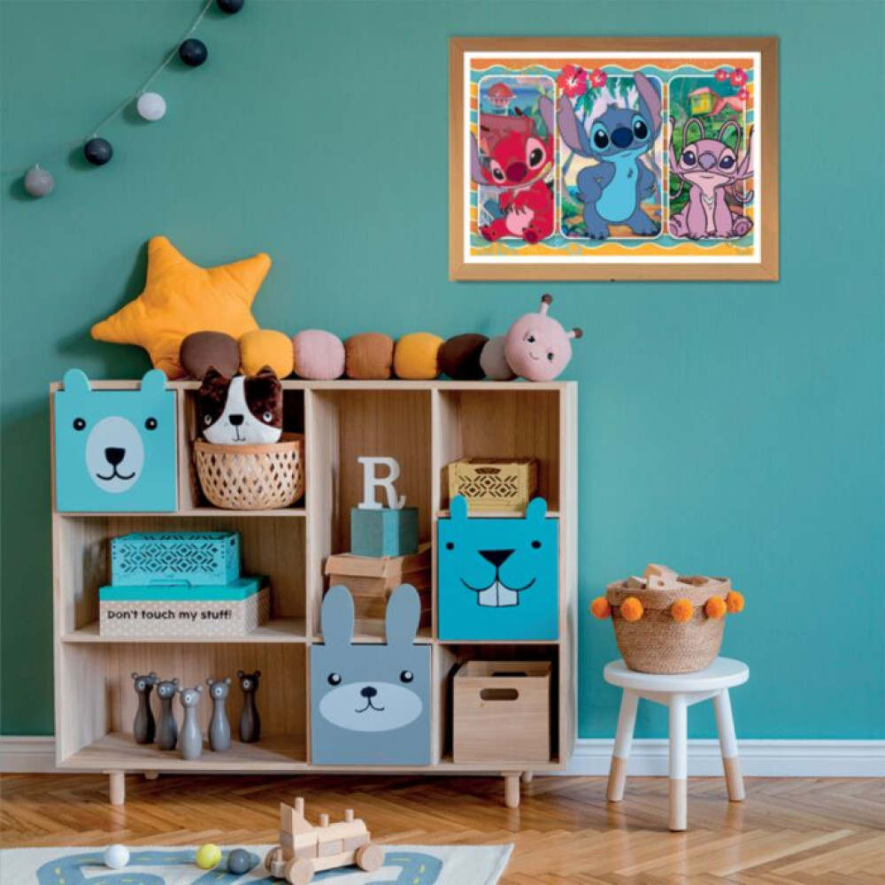 Clementoni Παιδικό Παζλ Maxi Super Color Disney Stitch (24 τμχ)