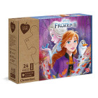 Clementoni Παιδικό Παζλ Eco Play For Future Maxi Frozen II (24τμχ)