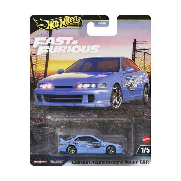 Mattel Hot Wheels Premium: Fast & Furious - Custom Acura Interga Sedan GSR (JDJ13)