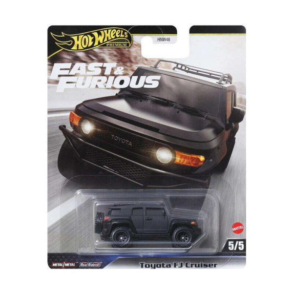 Mattel Hot Wheels Premium: Fast & Furious - Toyota FJ Cruiser Vehicle (HRT99)