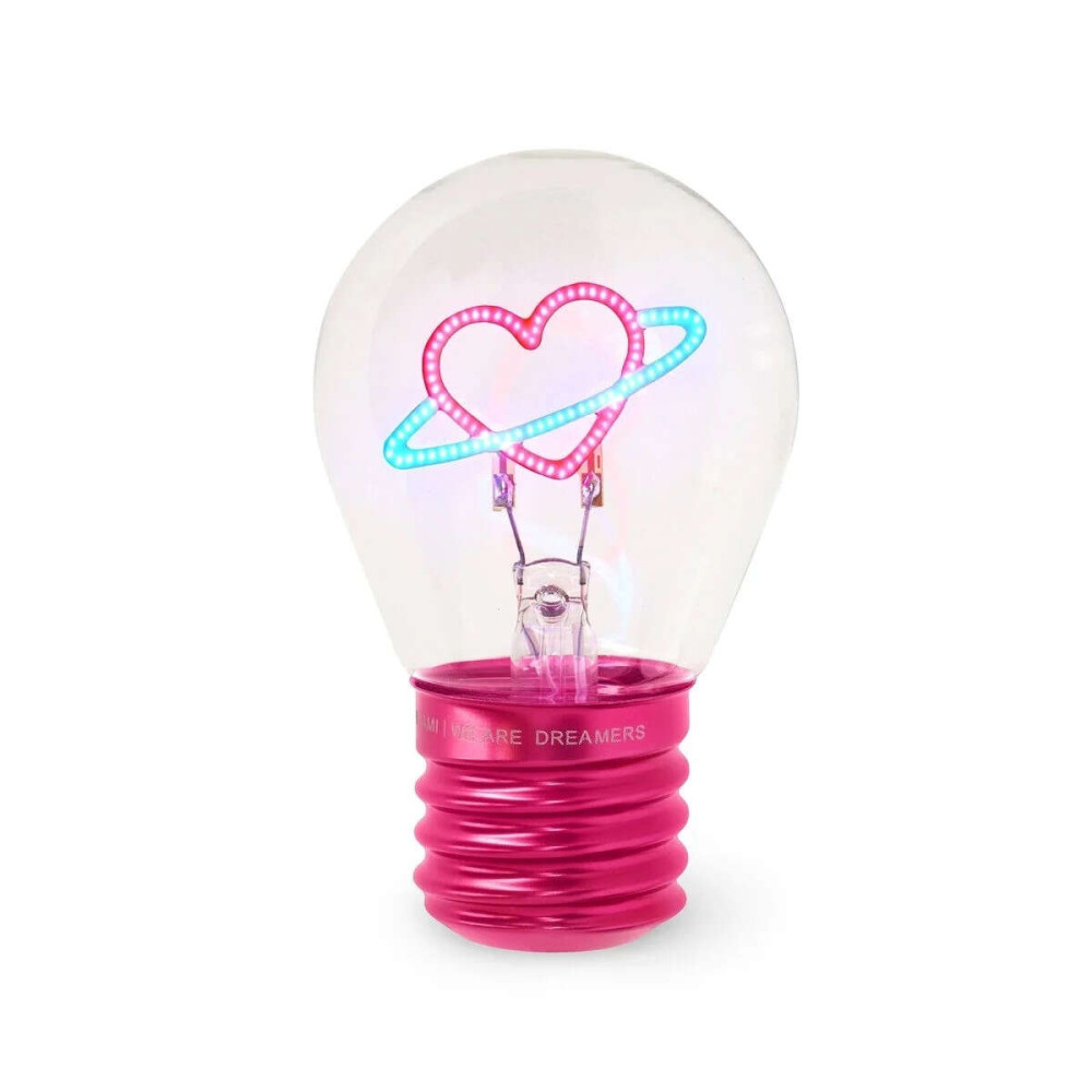 Legami φωτιστικό σε σχήμα λαμπτήρα Lightbulb-Shaped Table Lamp - Bulb Fiction (Καρδιά)