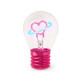 Legami φωτιστικό σε σχήμα λαμπτήρα Lightbulb-Shaped Table Lamp - Bulb Fiction (Καρδιά)