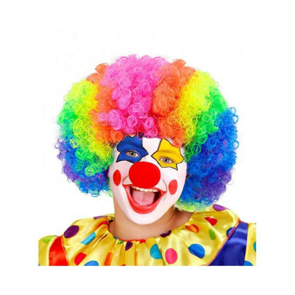 Αποκριάτικη Περούκα Κλόουν Πολύχρωμη