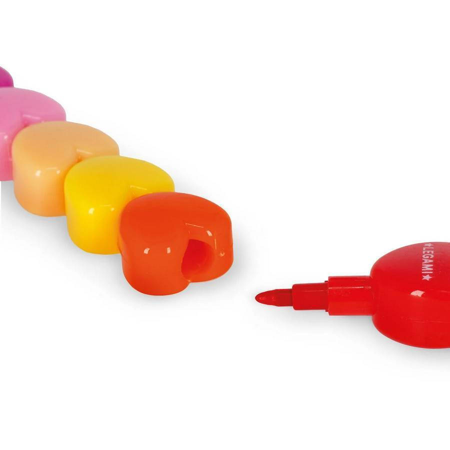 Legami 12 Stackable Crayons - Dream in Colour