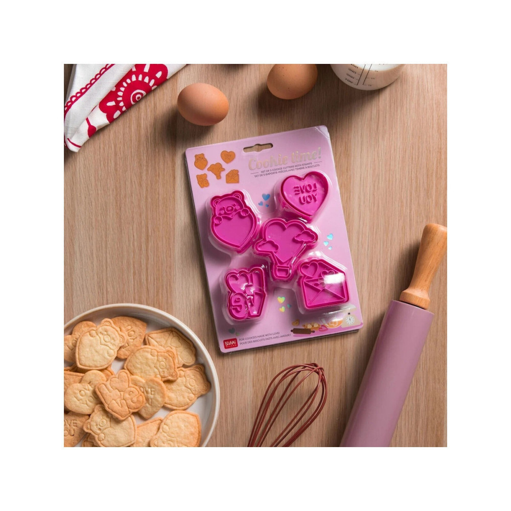 Legami Σετ 5 κουπ πατ - Cookie Time!
