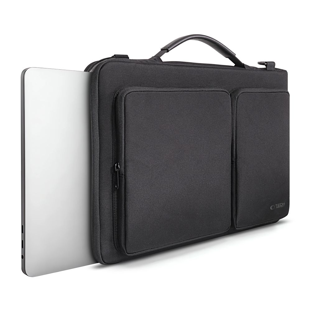 Tech-Protect DEFENDER Τσάντα Ώμου / Χειρός για Laptop 15-16" (Black)
