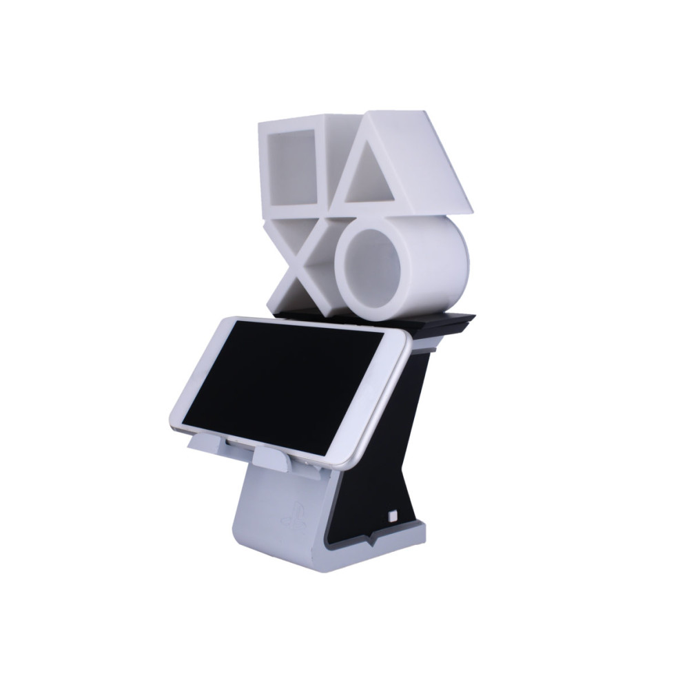 EXG Cable Guys: PlayStation EXG Ikon Led Neon Φωτιστικό & Βάση Controller / Smartphone (CGIKPS400452)