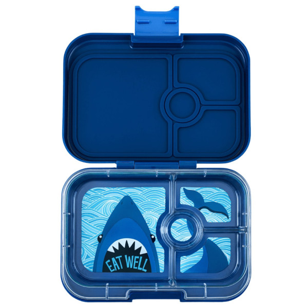 Yumbox Panino Φαγητοδοχείο με 4 χωρίσματα (Monte Carlo Blue - Shark)