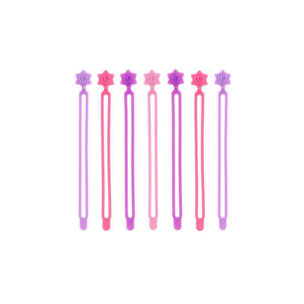 Lunch Punch Wrap Bands Σιλικόνης 7 τμχ (Blush)