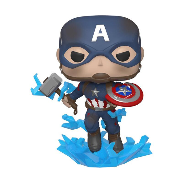 Φιγούρα Funko Pop! Marvel: Avengers Endgame - Captain America With Broken Shield & Mjolnir #573