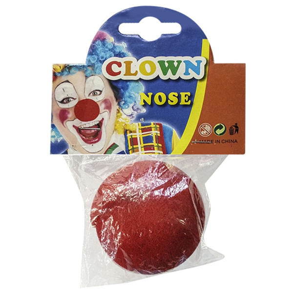 Μύτη Κλόουν από Σπόγγο (Κόκκινο)
