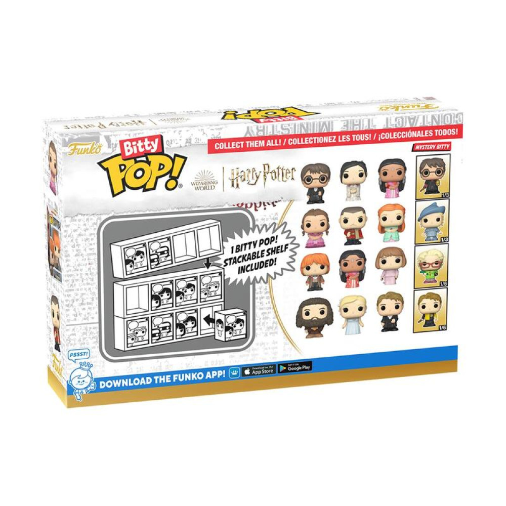 Φιγούρες Funko Bitty Pop! 4-Pack: Harry Potter Goblet of Fire - Rubeus Hagrid, Fleur Delacour, Cedric Diggory, Mystery Pop!