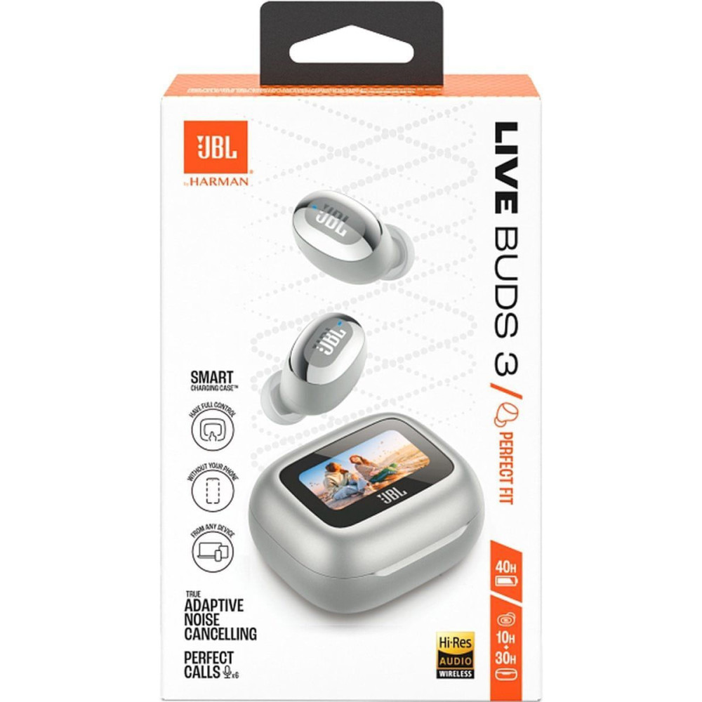 JBL Live Buds 3, True Wireless In-Ear Headphones (Silver)