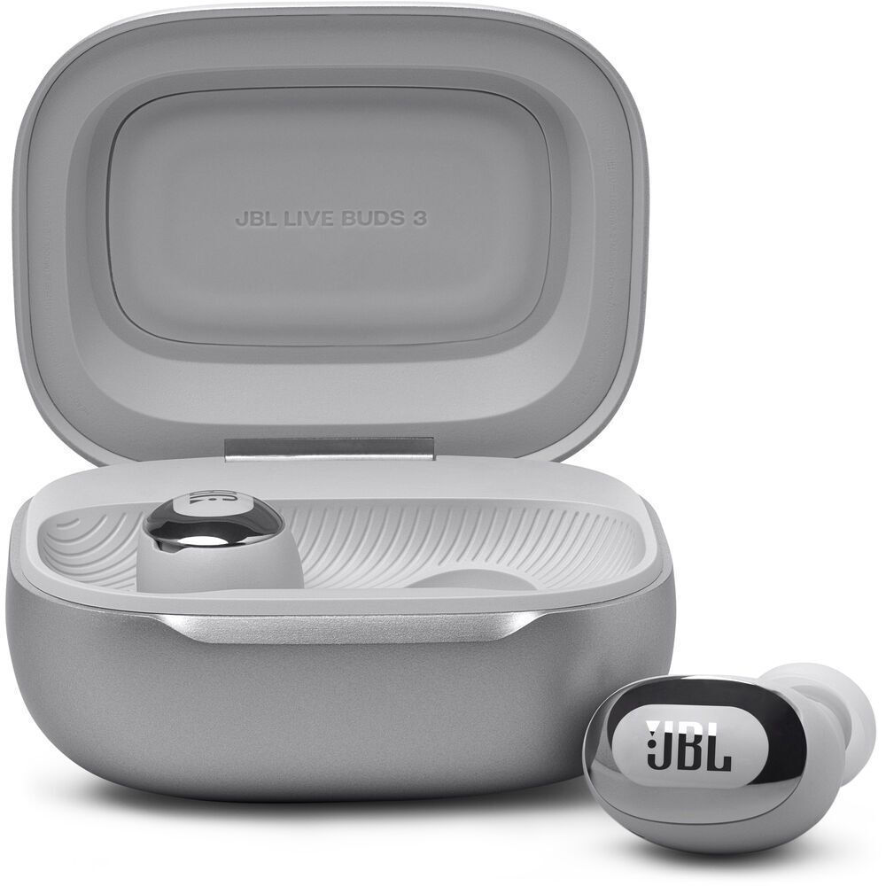 JBL Live Buds 3, True Wireless In-Ear Headphones (Silver)
