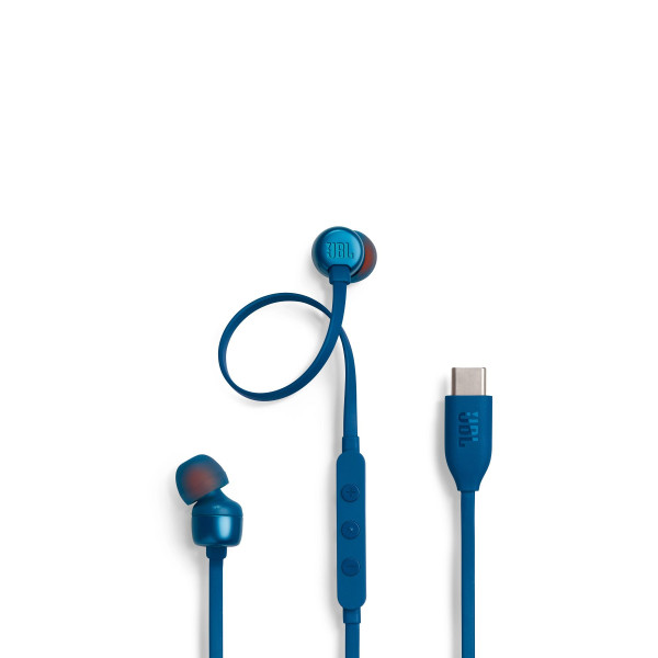 JBL Tune 310C, In-Ear Headphones (Μπλε)