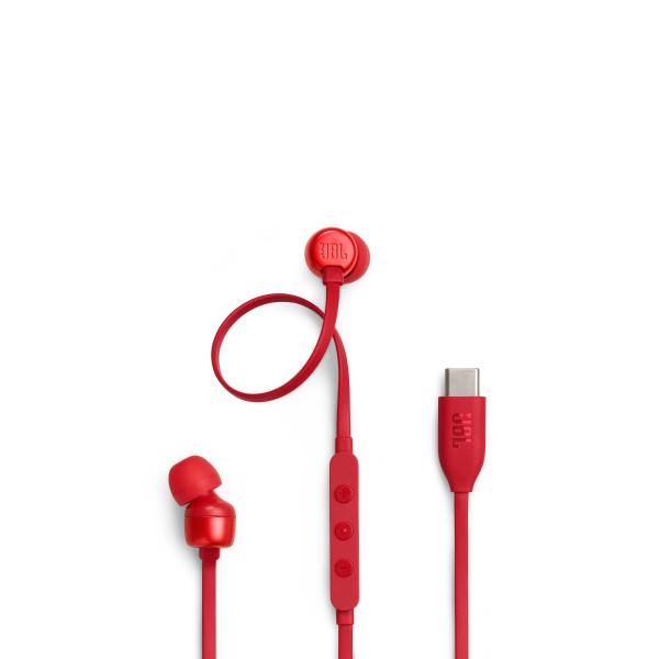 JBL Tune 310C, In-Ear Headphones (Κόκκινο)