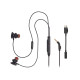 JBL Quantum 50C, InEar Wired Gaming Headphones (Μαύρο)
