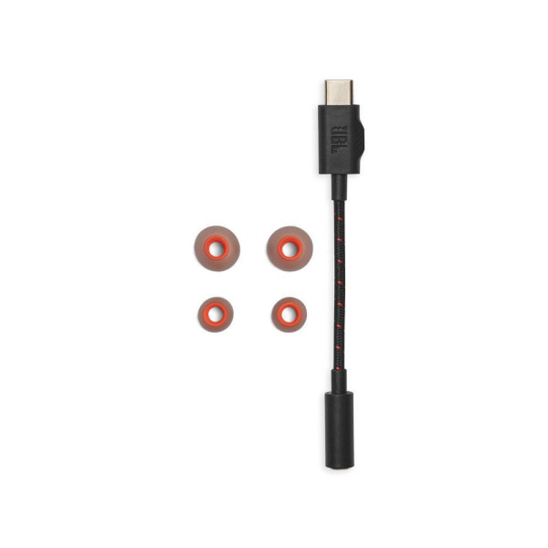 JBL Quantum 50C, InEar Wired Gaming Headphones (Μαύρο)