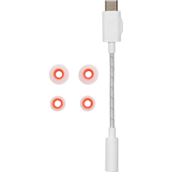 JBL Quantum 50C, InEar Wired Gaming Headphones (Λευκό)