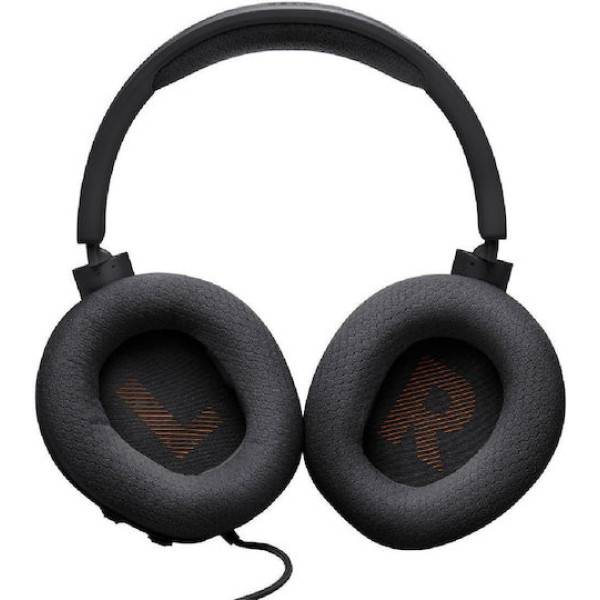 JBL Quantum 100M2, Over-Ear Wired Gaming Headset με βύσμα 3.5mm (Μαύρο)