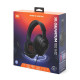 JBL Quantum 100M2, Over-Ear Wired Gaming Headset με βύσμα 3.5mm (Μαύρο)