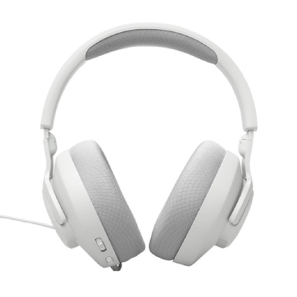 JBL Quantum 100M2, Over-Ear Wired Gaming Headset με βύσμα 3.5mm (Λευκό)