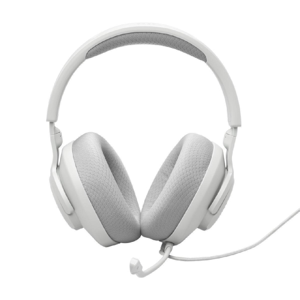 JBL Quantum 100M2, Over-Ear Wired Gaming Headset με βύσμα 3.5mm (Λευκό)