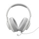 JBL Quantum 100M2, Over-Ear Wired Gaming Headset με βύσμα 3.5mm (Λευκό)