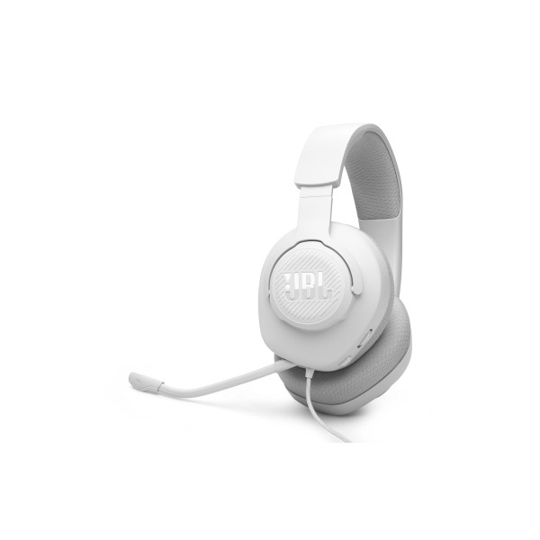 JBL Quantum 100M2, Over-Ear Wired Gaming Headset με βύσμα 3.5mm (Λευκό)