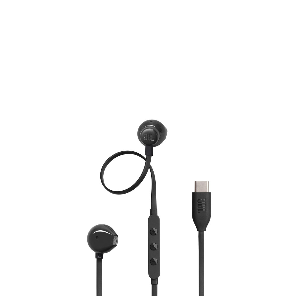 JBL Tune 305C, Ear-Buds Headphones USB-C, Hi-Res (Μαύρο)
