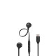 JBL Tune 305C, Ear-Buds Headphones USB-C, Hi-Res (Μαύρο)