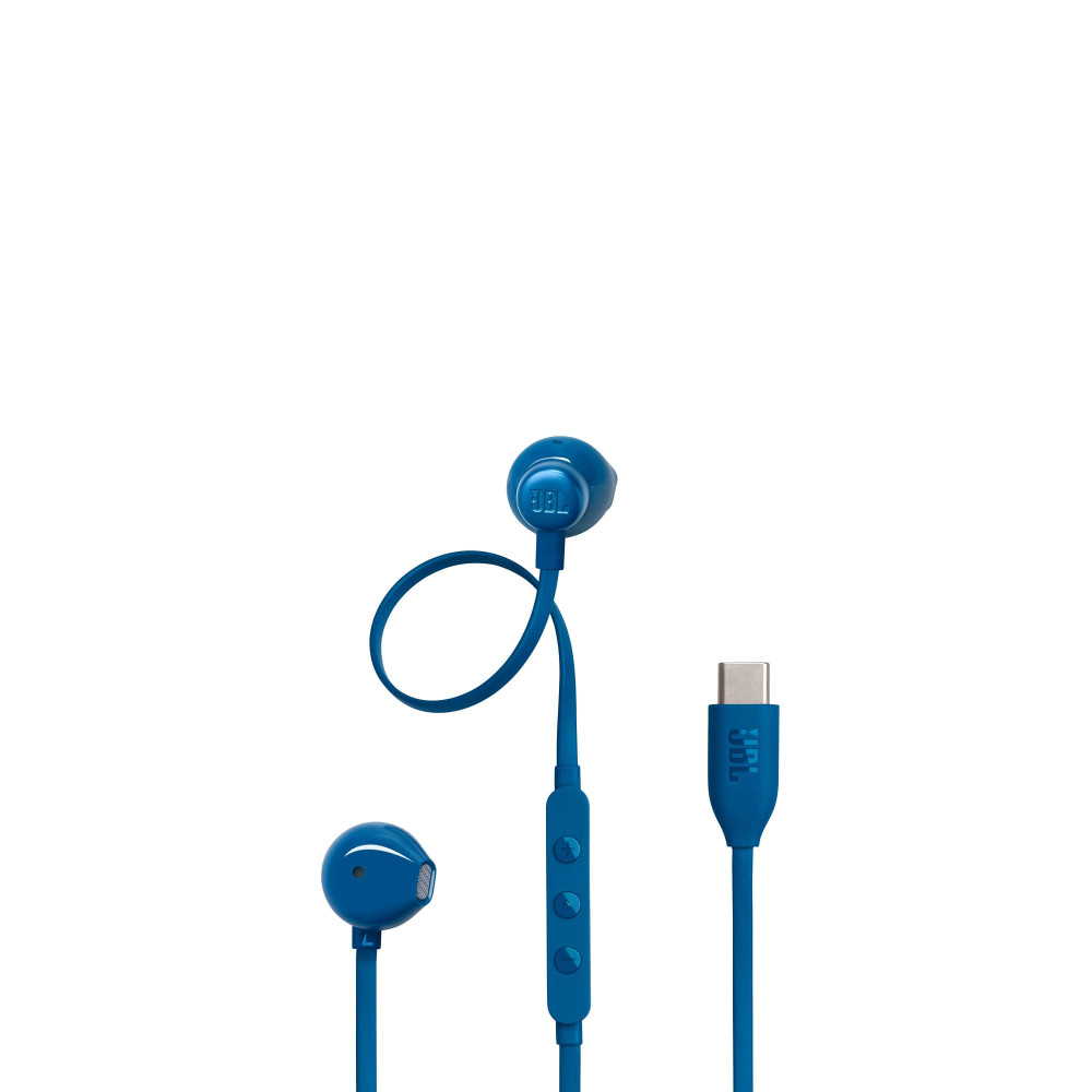 JBL Tune 305C, Ear-Buds Headphones USB-C, Hi-Res (Μπλε)