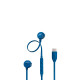 JBL Tune 305C, Ear-Buds Headphones USB-C, Hi-Res (Μπλε)