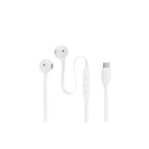 JBL Tune 305C, Ear-Buds Headphones USB-C, Hi-Res (Λευκό)