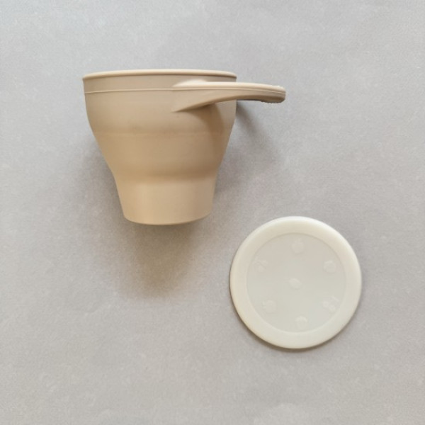 Nok Nok Αναδιπλούμενο Μπολάκι για Σνακ (Sand)