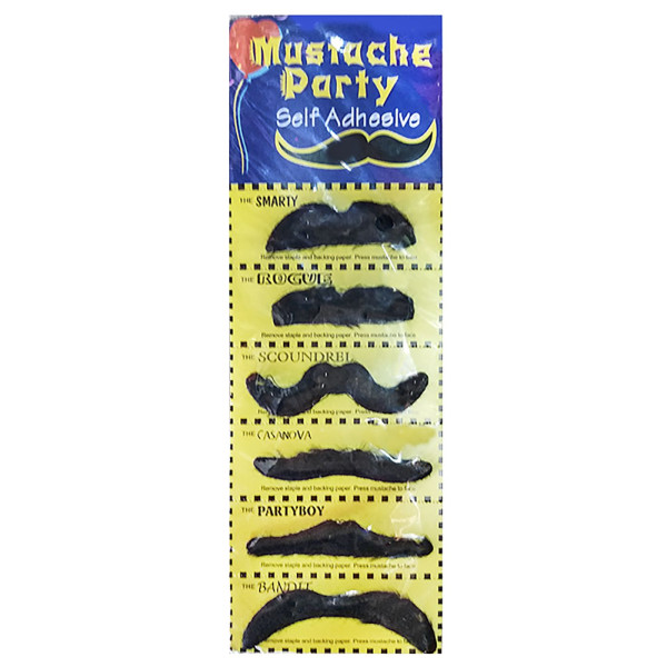 Σετ Μικρά Μουστάκια 6 τμχ