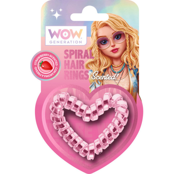 Wow Generation Λαστιχάκι Μαλλιών με Άρωμα (Ροζ)