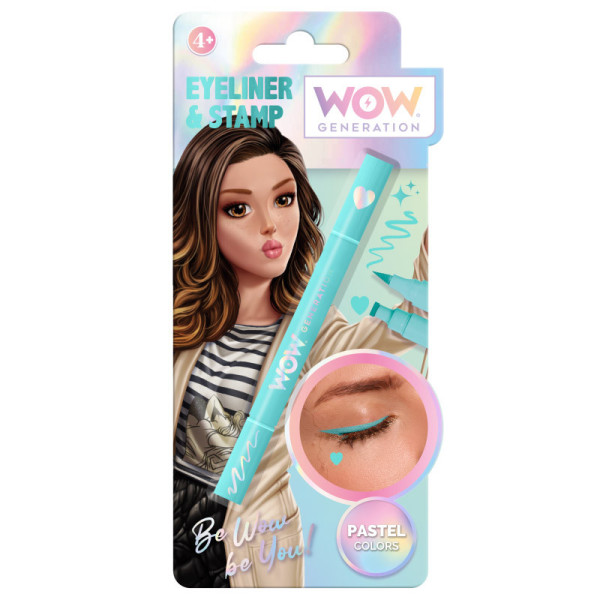 Wow Generation Παστέλ Eyeliner με Σφραγίδα (Βεραμάν)