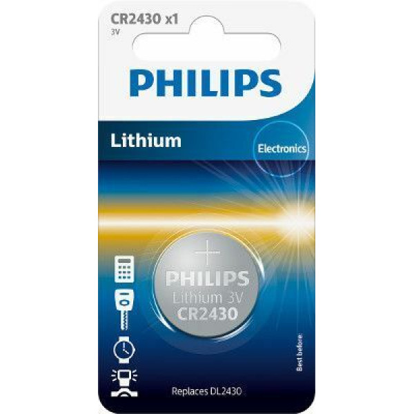 Philips CR2430 μπαταρία λιθίου 3V