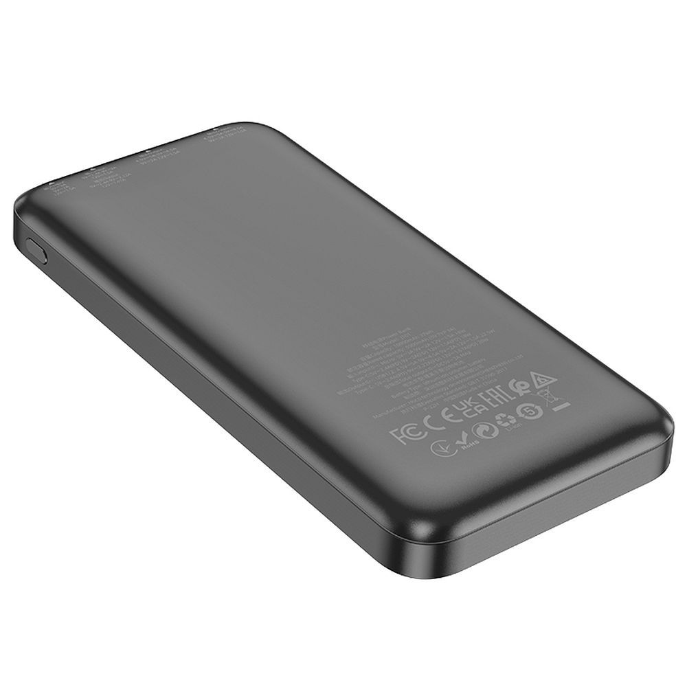 Hoco J101 Power Bank 10000mAh PD QC 3A 22,5W (Μαύρο)