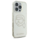 Karl Lagerfeld KLHCP16LHKHDCELT Θήκη Backcover για Apple iPhone 16 Pro (IML Rhinestones K Head) (Διάφανο)