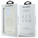 Karl Lagerfeld KLHCP16LHKHDCELT Θήκη Backcover για Apple iPhone 16 Pro (IML Rhinestones K Head) (Διάφανο)