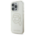 Karl Lagerfeld KLHCP16LHKHDCELT Θήκη Backcover για Apple iPhone 16 Pro (IML Rhinestones K Head) (Διάφανο)